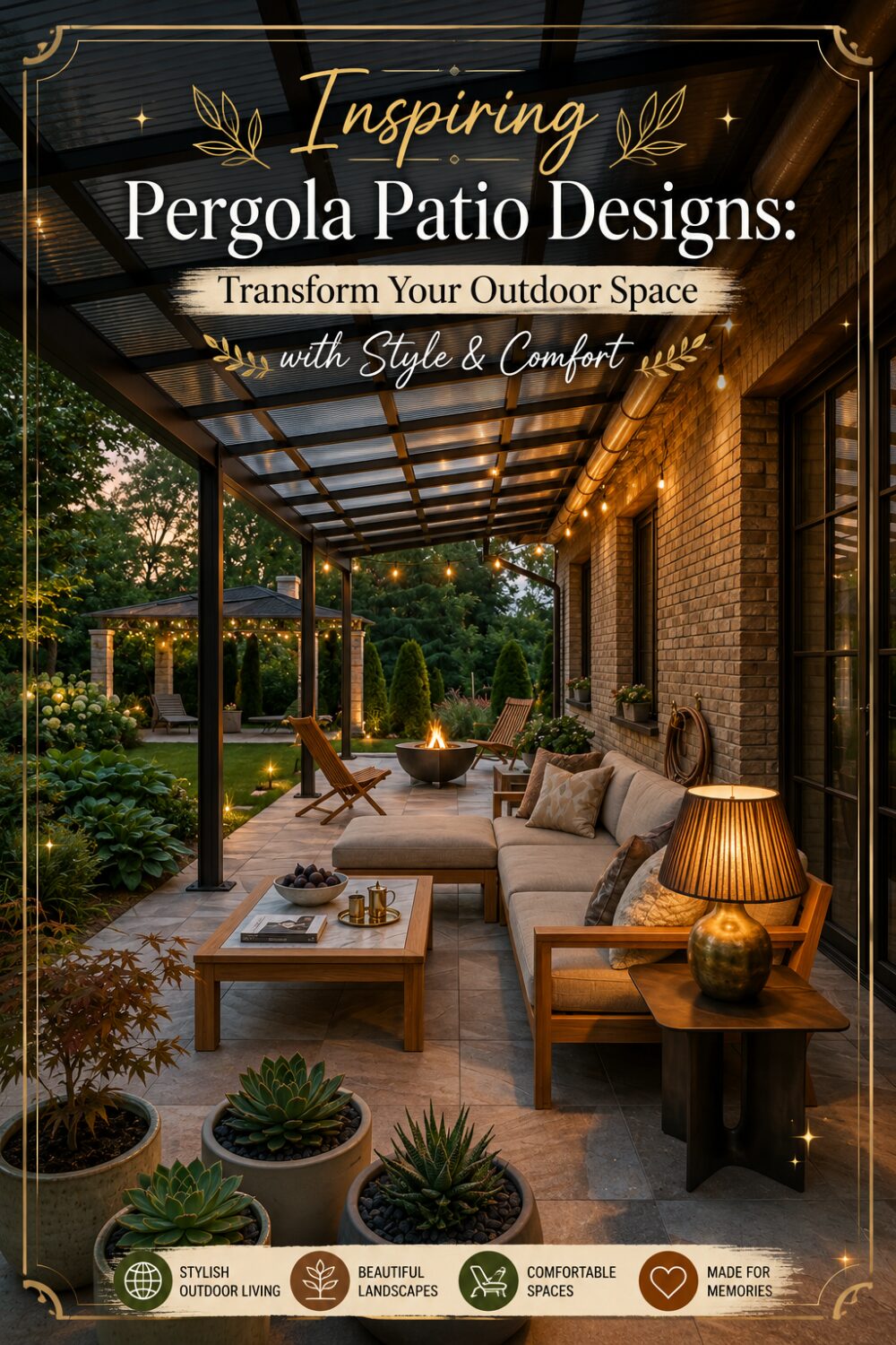 10 Inspiring Pergola Patio Designs: Transform Your Outdoor Space with Style & Comfort