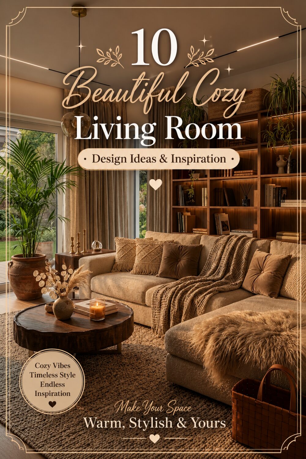 10 Beautiful Cozy Living Room Design Ideas & Inspiration