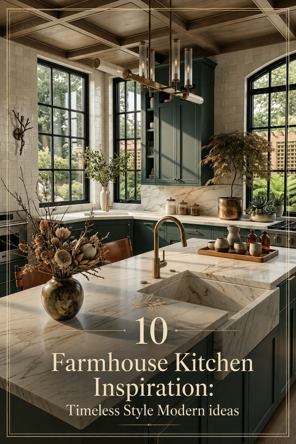 10 Farmhouse Kitchen Inspiration: Timeless Style Modern ideas