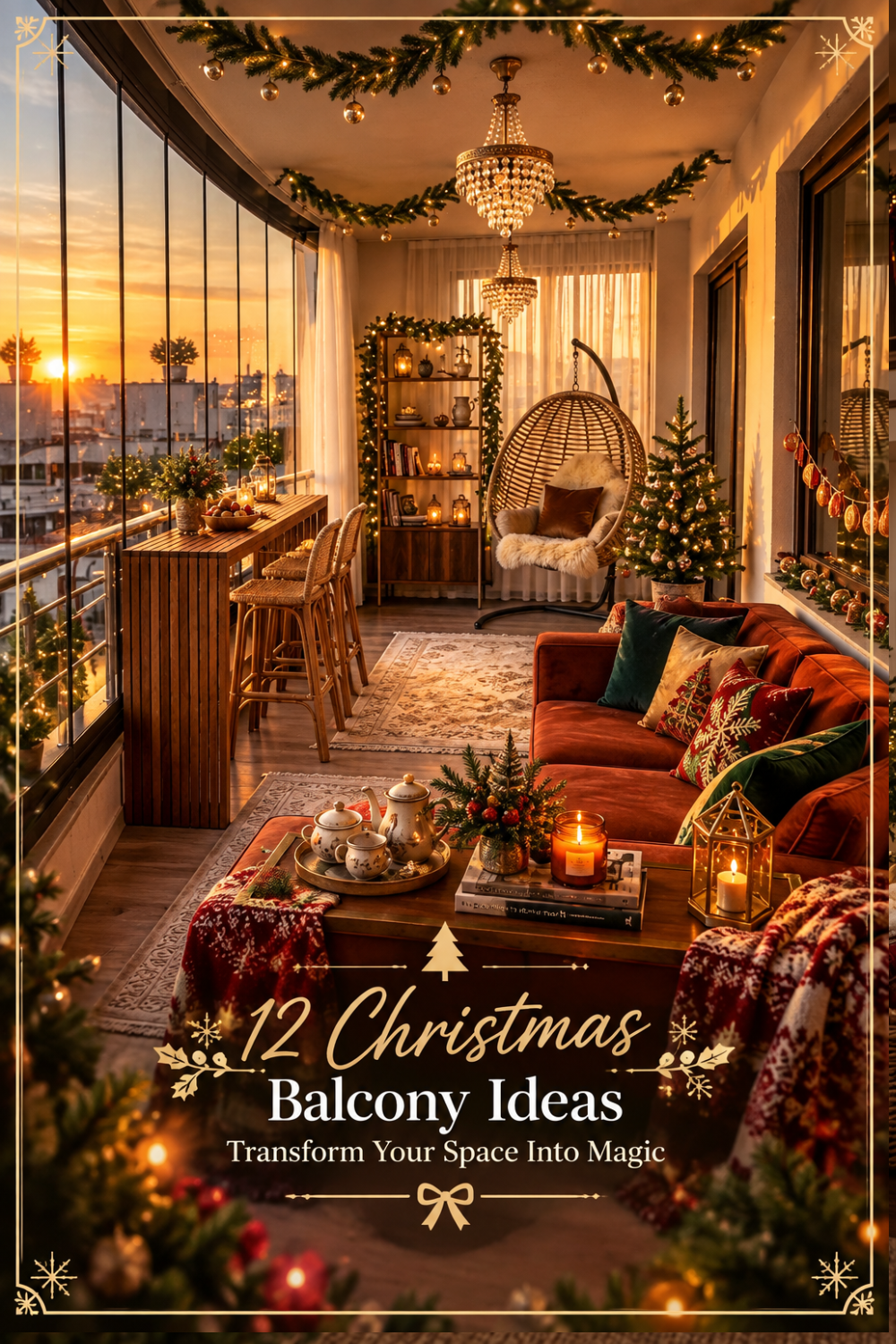 12 Christmas Balcony Ideas ā Transform Your Space Into Magic